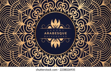 Diseño de fondo Mandala de lujo,
Plantilla de diseño de fondo de Mandala de lujo,
Fondo de Mandala de lujo con diseño de estilo arabesco ornamental premium vector