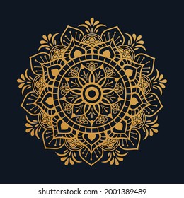 Luxury mandala background design template