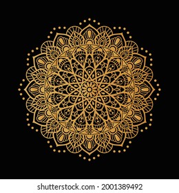 Luxury mandala background design template