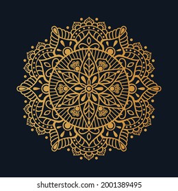 Luxury mandala background design template