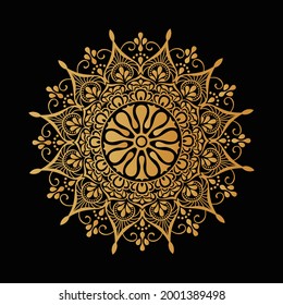 Luxury mandala background design template