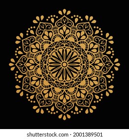 Luxury mandala background design template