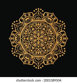 Luxury mandala background design template