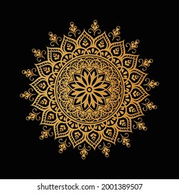 Luxury mandala background design template