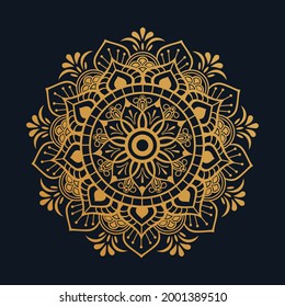 Luxury mandala background design template