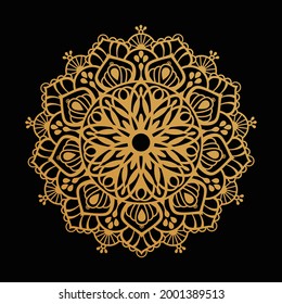 Luxury mandala background design template