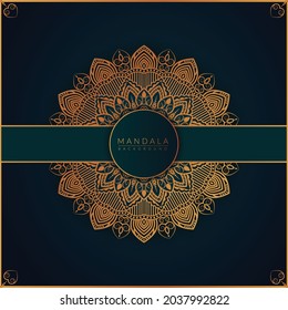 luxury mandala background design template