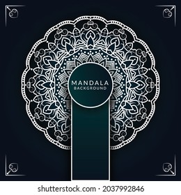 luxury mandala background design template