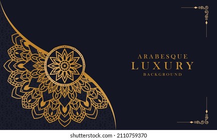 Luxury mandala background design template