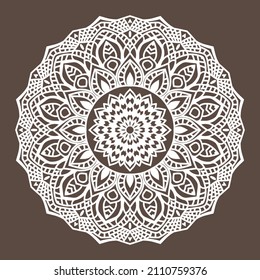 Luxury mandala background design template