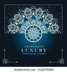 Luxury mandala background design template
