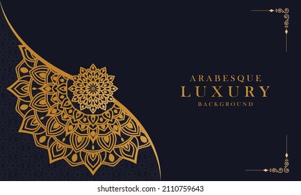 Luxury mandala background design template