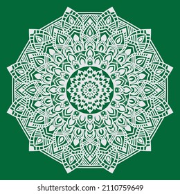 Luxury mandala background design template