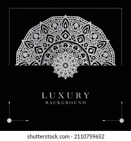 Luxury mandala background design template