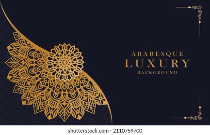 Luxury mandala background design template