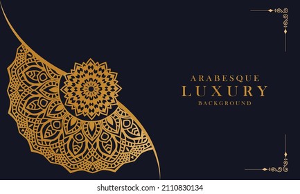 Luxury mandala background design template