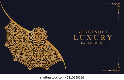 Luxury mandala background design template