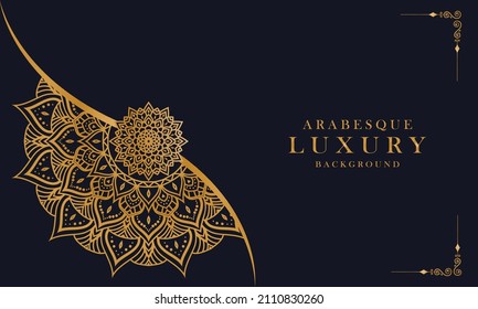 Luxury mandala background design template