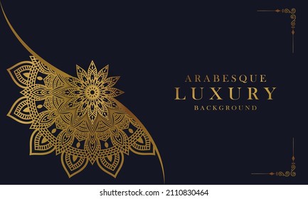 Luxury mandala background design template