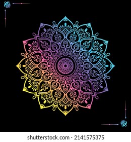 Luxury Mandala Background Design Template