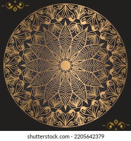 Luxury Mandala Background design template