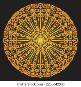 Luxury Mandala Background design template