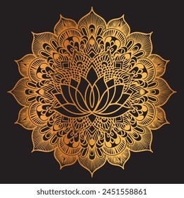 Luxury Mandala Background Design Template
