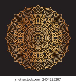 Luxury Mandala Background Design Template
