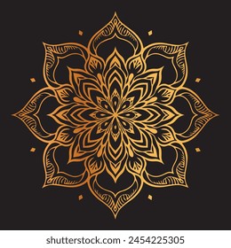 Luxury Mandala Background Design Template
