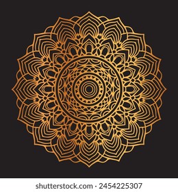 Luxury Mandala Background Design Template
