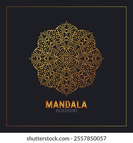 Luxury Mandala background design template
