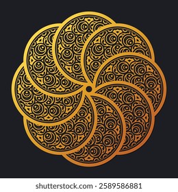 Luxury Mandala background design template