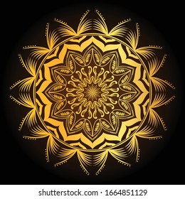 Luxury Mandala Background Design Vector