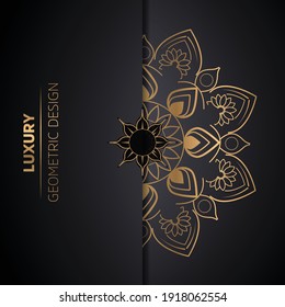 Luxury Mandala Background Design Vector
