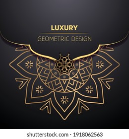 Luxury Mandala Background Design Vector