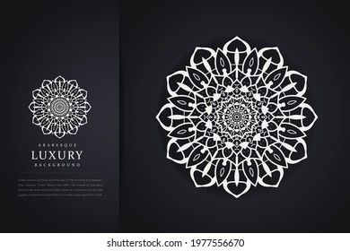 Luxury mandala background with floral ornament pattern, mandala design, Vector mandala template,  invitation, cards, cover, brochure, flyer, banner, Isolated