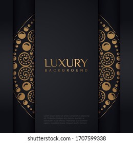 Luxury mandala background with golden arabesque pattern east style.ornament elegant invitation wedding card , invite, backdrop cover banner. luxury style vector illustration design.