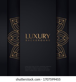 Luxury mandala background with golden arabesque pattern east style.ornament elegant invitation wedding card , invite, backdrop cover banner. luxury style vector illustration design.