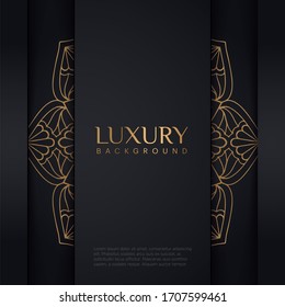Luxury mandala background with golden arabesque pattern east style.ornament elegant invitation wedding card , invite, backdrop cover banner. luxury style vector illustration design.