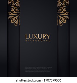 Luxury mandala background with golden arabesque pattern east style.ornament elegant invitation wedding card , invite, backdrop cover banner. luxury style vector illustration design.