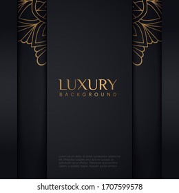 Luxury mandala background with golden arabesque pattern east style.ornament elegant invitation wedding card , invite, backdrop cover banner. luxury style vector illustration design.