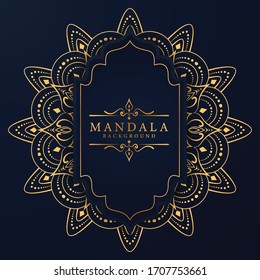 Luxury mandala background with golden arabesque pattern Arabic Islamic east style. Ramadan Style Decorative mandala. Mandala for print, poster, cover, brochure, flyer, banner	