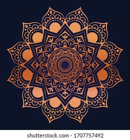 Luxury mandala background with golden arabesque pattern Arabic Islamic east style. Ramadan Style Decorative mandala. Mandala for print, poster, cover, brochure, flyer, banner	
