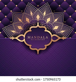 Luxury mandala background with golden arabesque pattern Arabic Islamic east style. Ramadan Style Decorative mandala. Mandala for print, poster, cover, brochure, flyer, banner