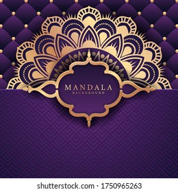 Luxury mandala background with golden arabesque pattern Arabic Islamic east style. Ramadan Style Decorative mandala. Mandala for print, poster, cover, brochure, flyer, banner