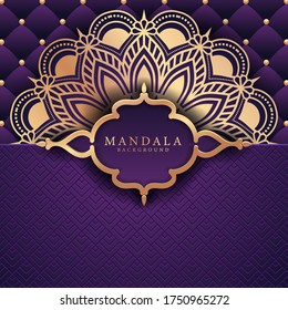 Luxury mandala background with golden arabesque pattern Arabic Islamic east style. Ramadan Style Decorative mandala. Mandala for print, poster, cover, brochure, flyer, banner