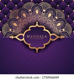 Luxury mandala background with golden arabesque pattern Arabic Islamic east style. Ramadan Style Decorative mandala. Mandala for print, poster, cover, brochure, flyer, banner