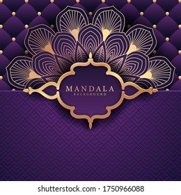 Luxury mandala background with golden arabesque pattern Arabic Islamic east style. Ramadan Style Decorative mandala. Mandala for print, poster, cover, brochure, flyer, banner