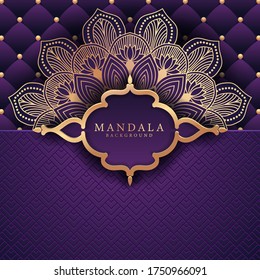 Luxury mandala background with golden arabesque pattern Arabic Islamic east style. Ramadan Style Decorative mandala. Mandala for print, poster, cover, brochure, flyer, banner