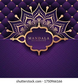 Luxury mandala background with golden arabesque pattern Arabic Islamic east style. Ramadan Style Decorative mandala. Mandala for print, poster, cover, brochure, flyer, banner